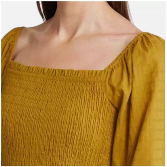 LOST + WANDER Smocked Bodice Mini Dress Size Small New‎ with Tags - Picture 2 of 7